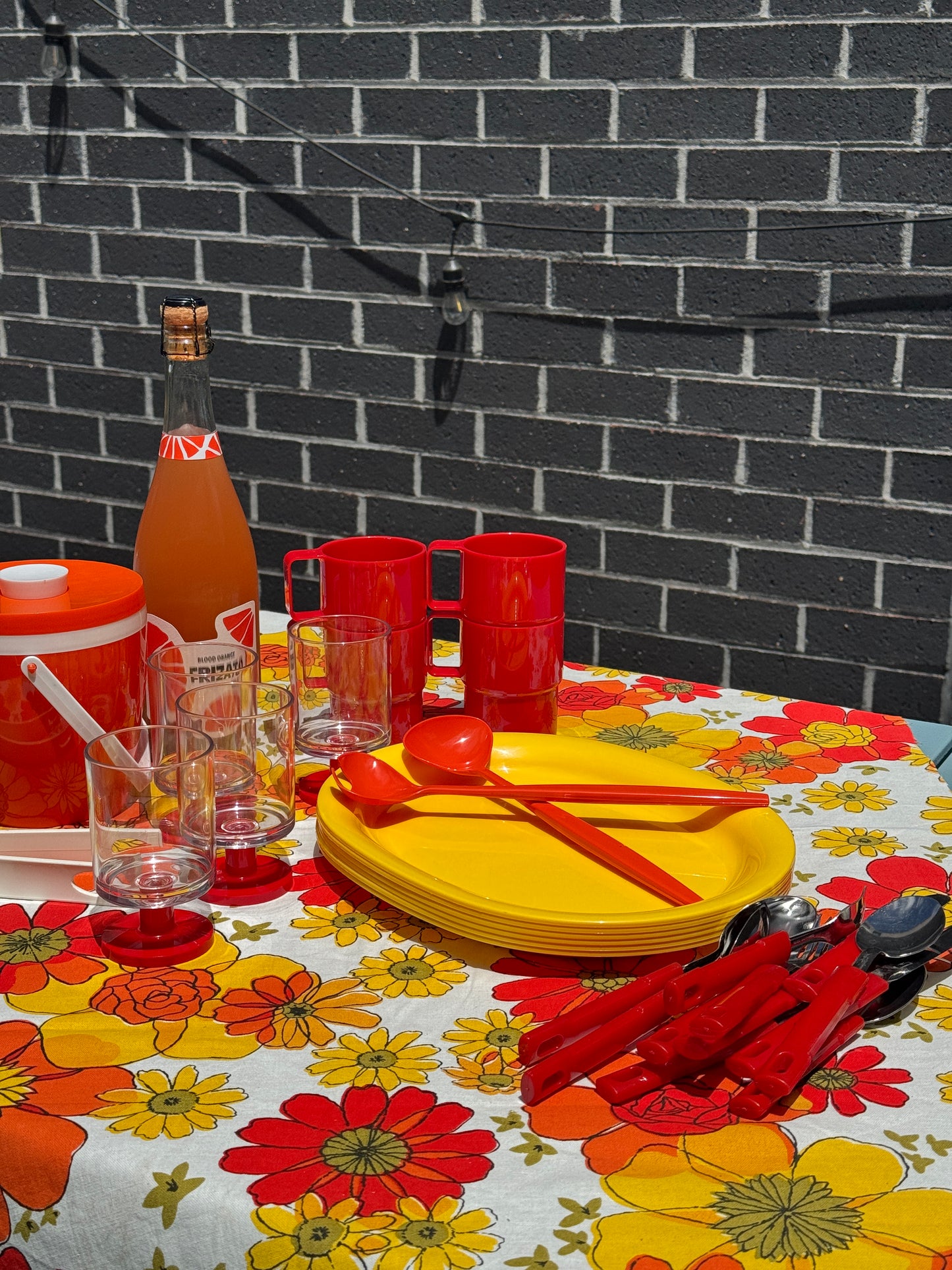❤️💛🧡 Red, Yellow & Orange Curated Picnic Set