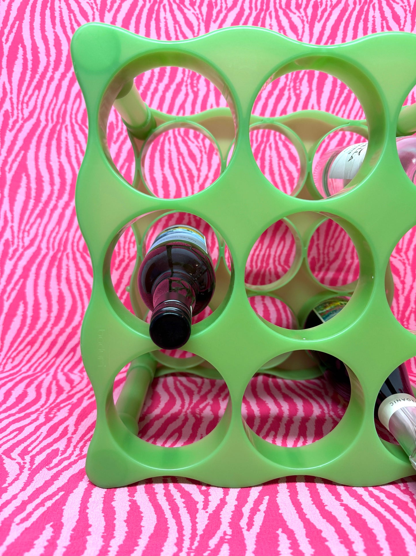 Vintage Bodum Green Wine Rack – Iconic Retro Design