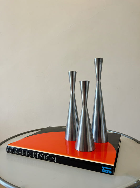 Vintage IKEA Candle Holders – Set of 3