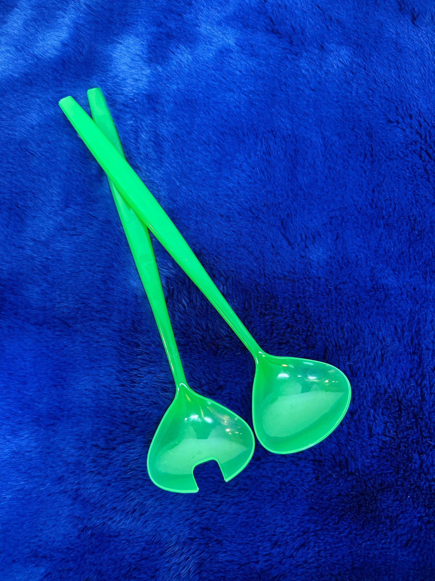 Vintage Decor Australia Neon Green Salad Servers