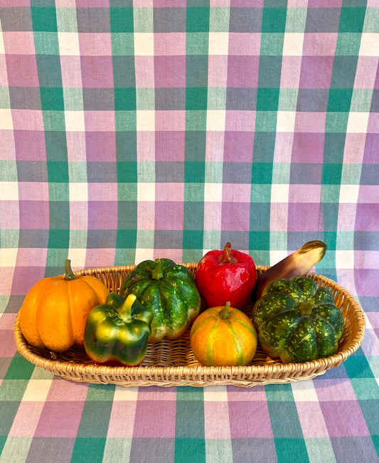 1970s Vintage Faux Vegetable 7 Piece Set