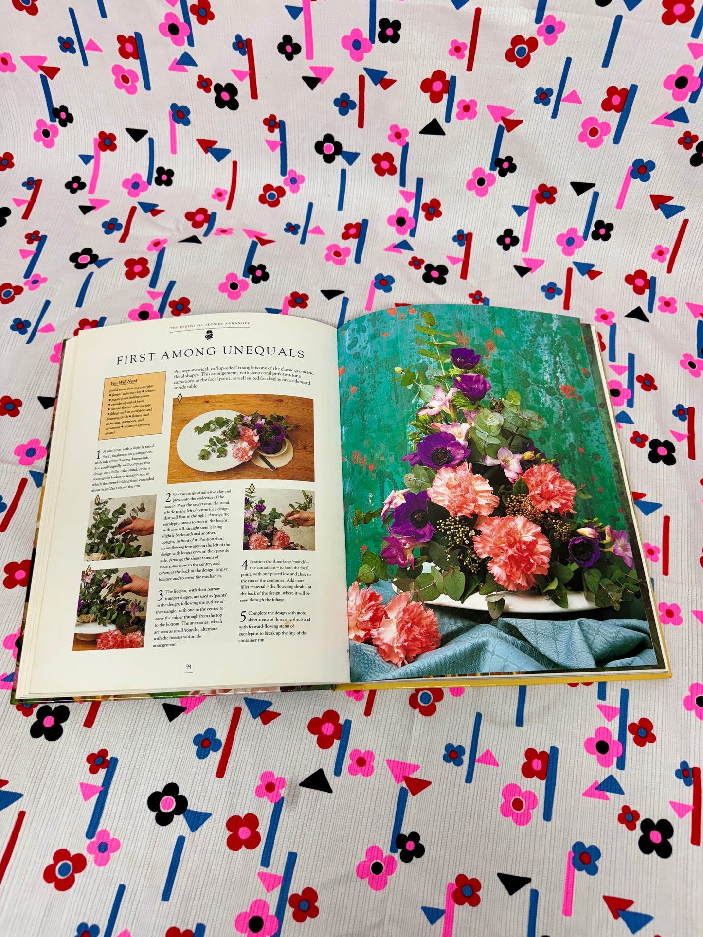 The Complete Flower Arranger Hardcover Coffee Table Book by Pamela Westland