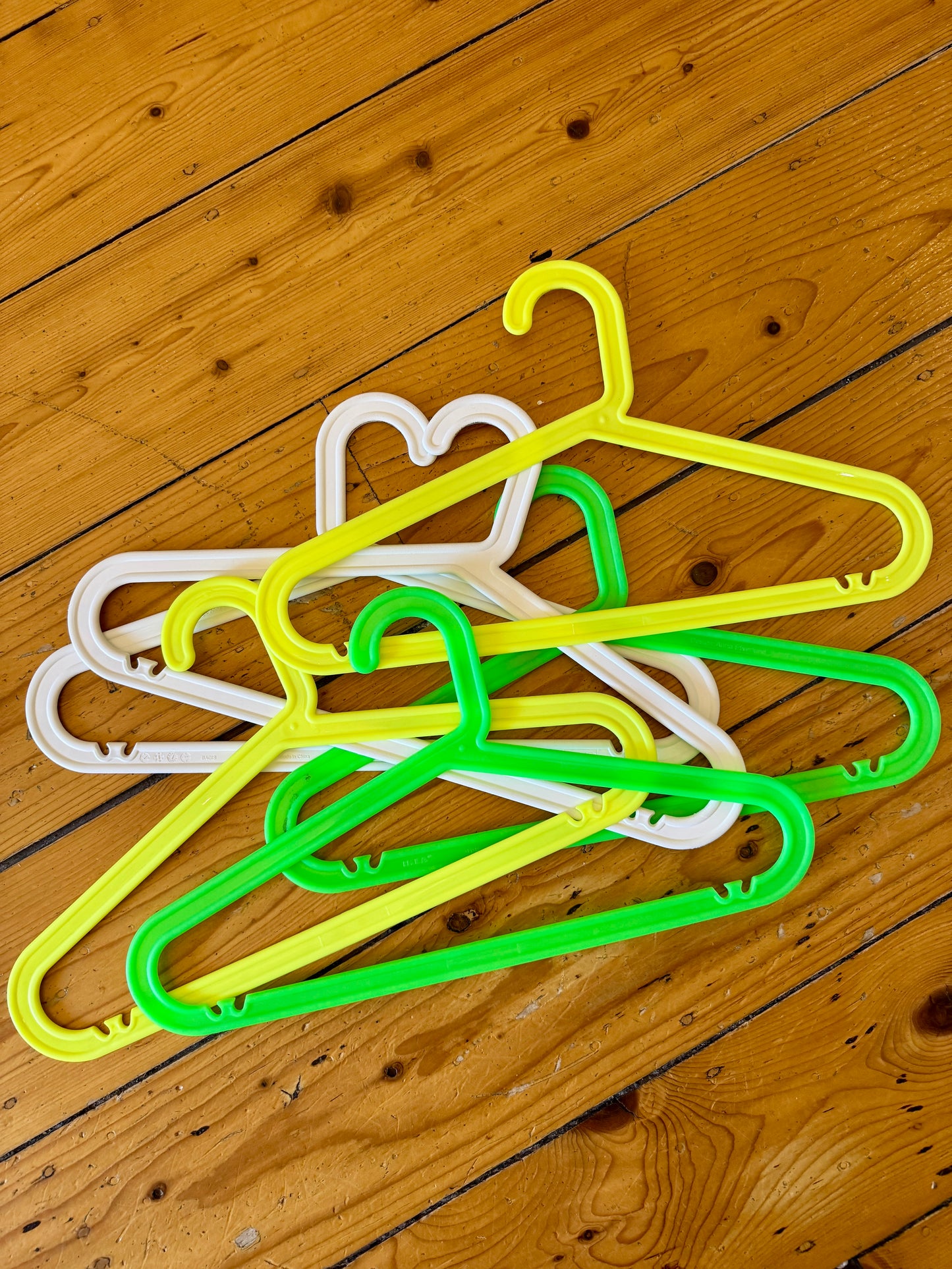 Vintage IKEA "Bagis" coat hangers designed by Anna Efverlund.