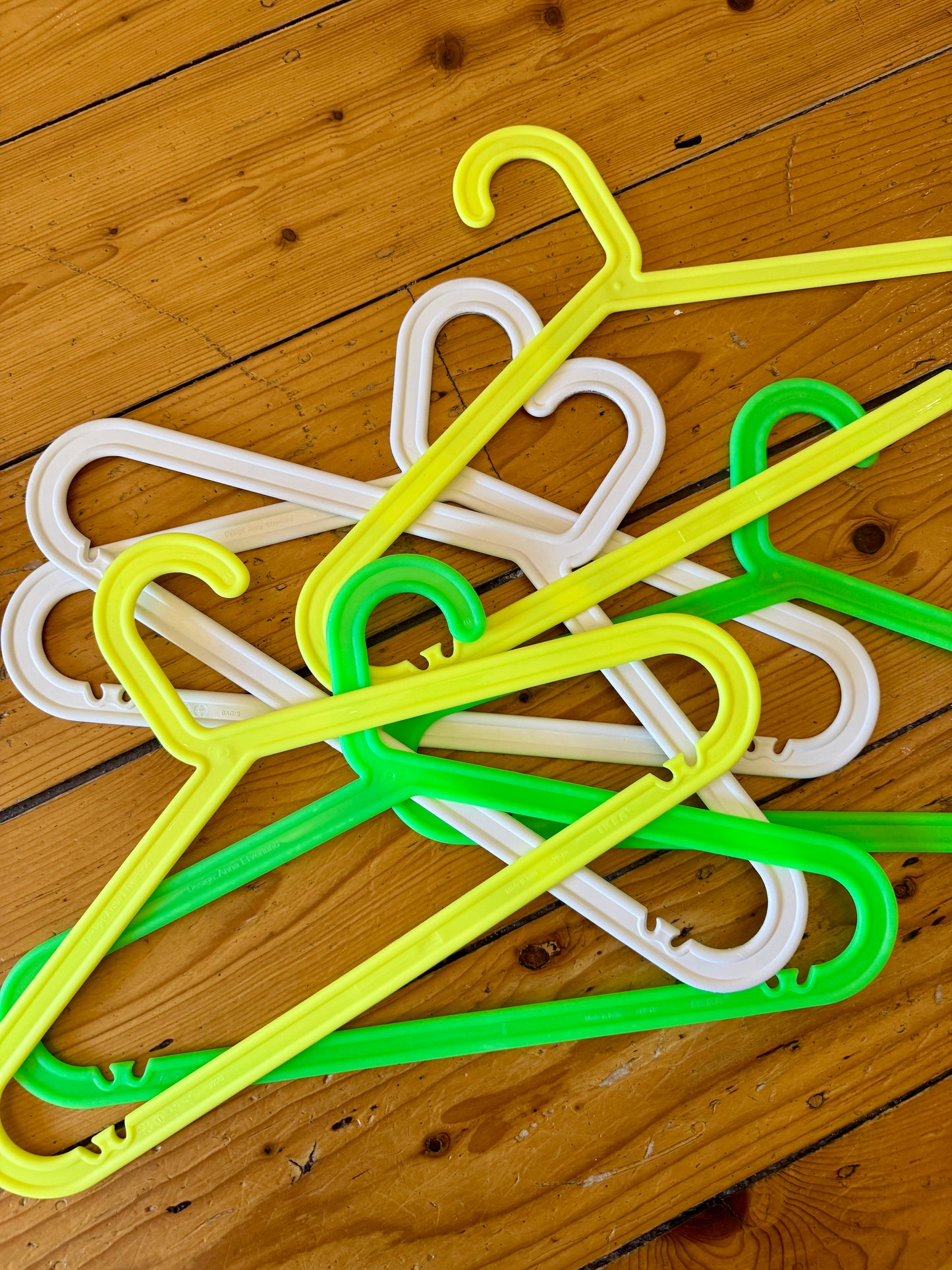 Vintage IKEA "Bagis" coat hangers designed by Anna Efverlund.