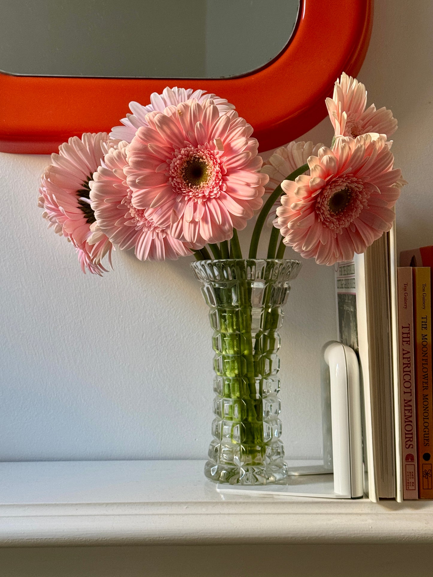 Vintage Cut Glass Vase