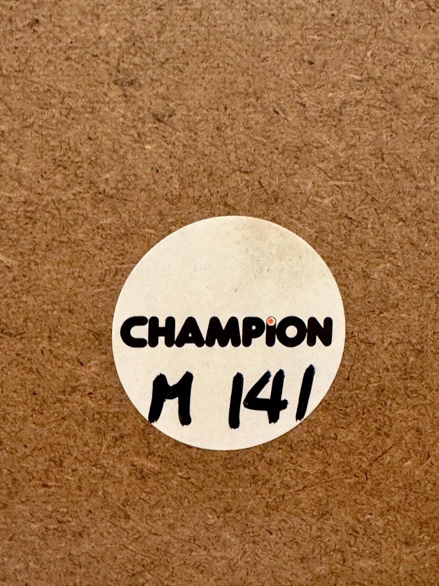 Vintage Champion Mirror with Red and Green Stripes – Made in Australia