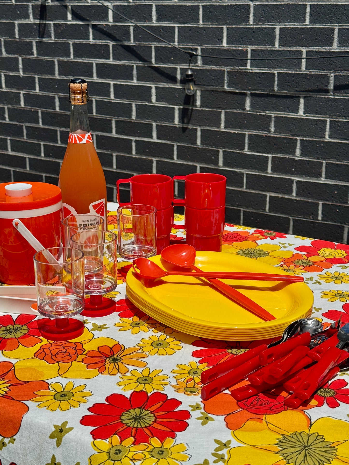 ❤️💛🧡 Red, Yellow & Orange Curated Picnic Set