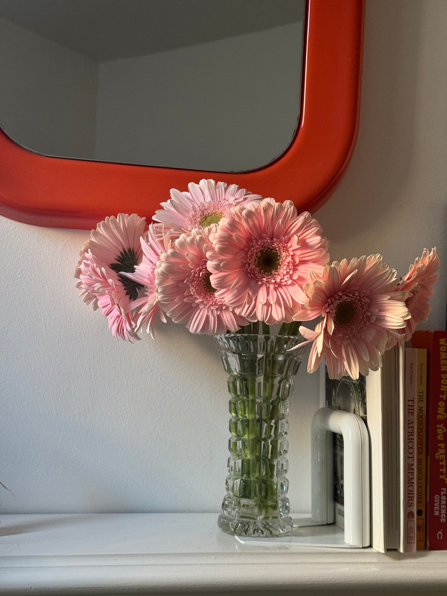 Vintage Cut Glass Vase