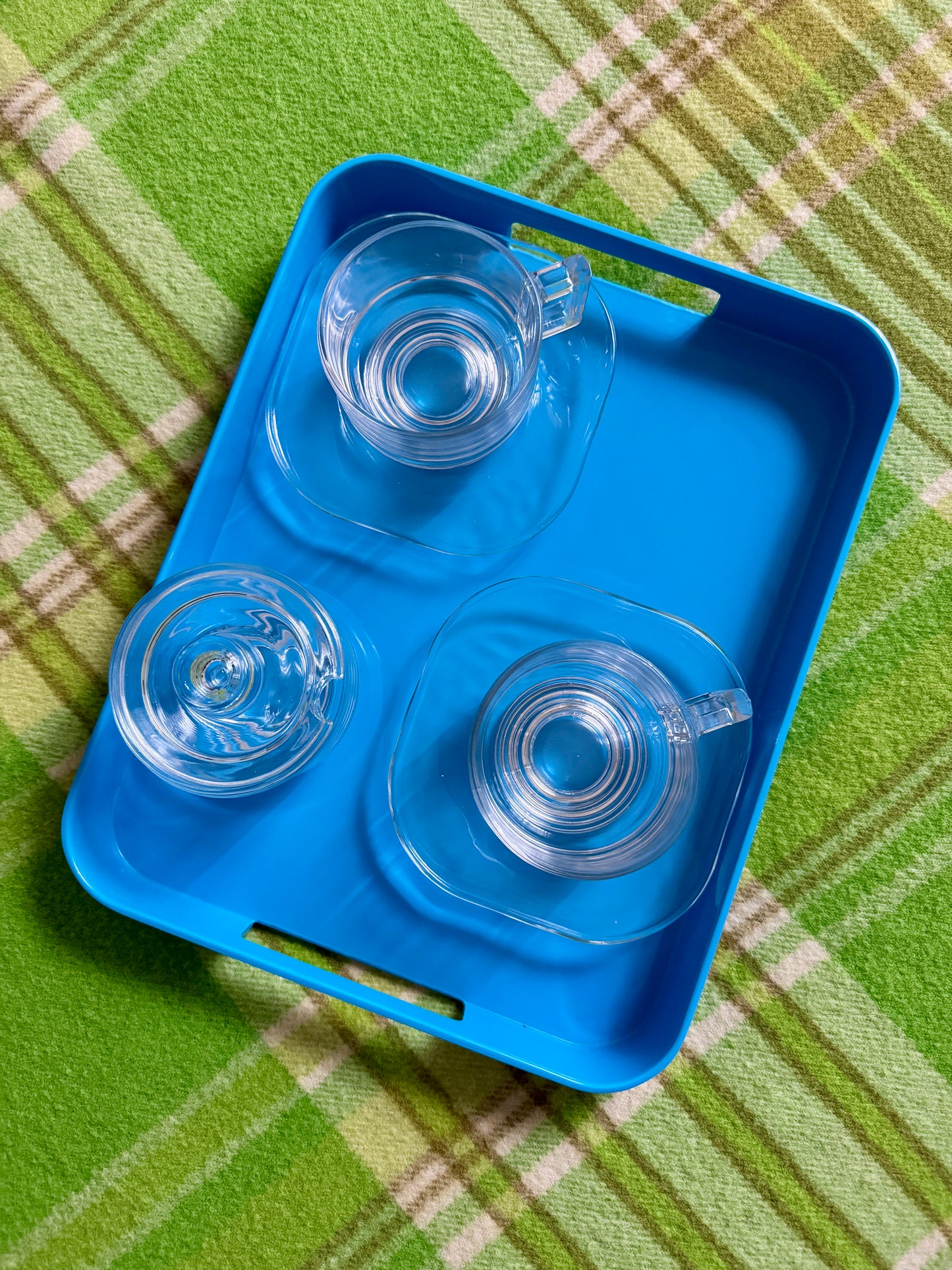 Vintage Joe Colombo Italy Cup & Saucer Set + Sugar Holder – Iconic Mid-Century Design