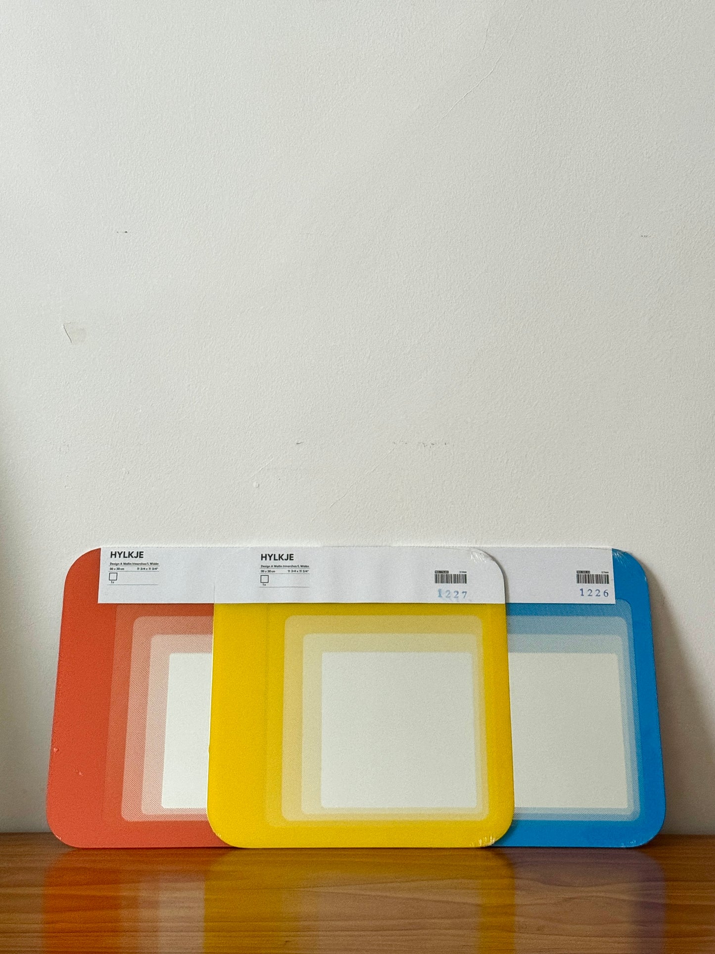 Vintage IKEA HYLLEF Mirrors – Set of 3 (Still in Packaging)