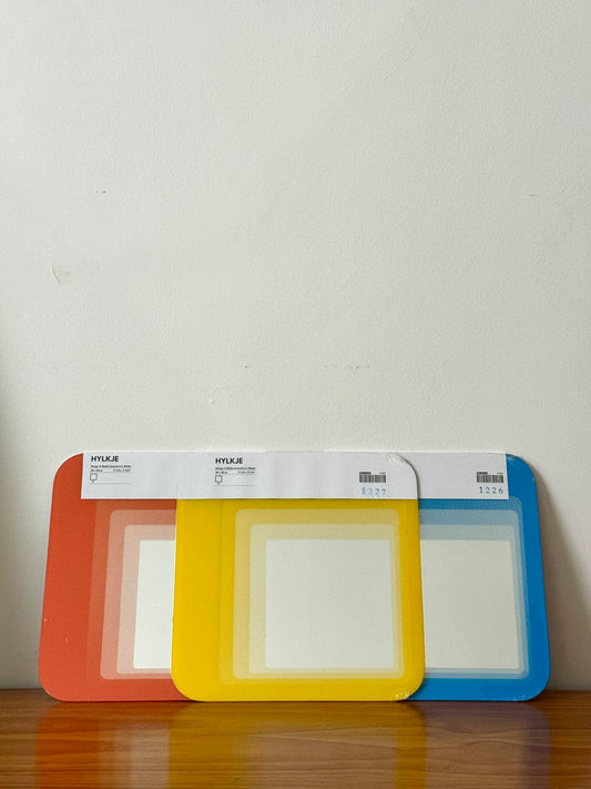 Vintage IKEA HYLLEF Mirrors – Set of 3 (Still in Packaging)