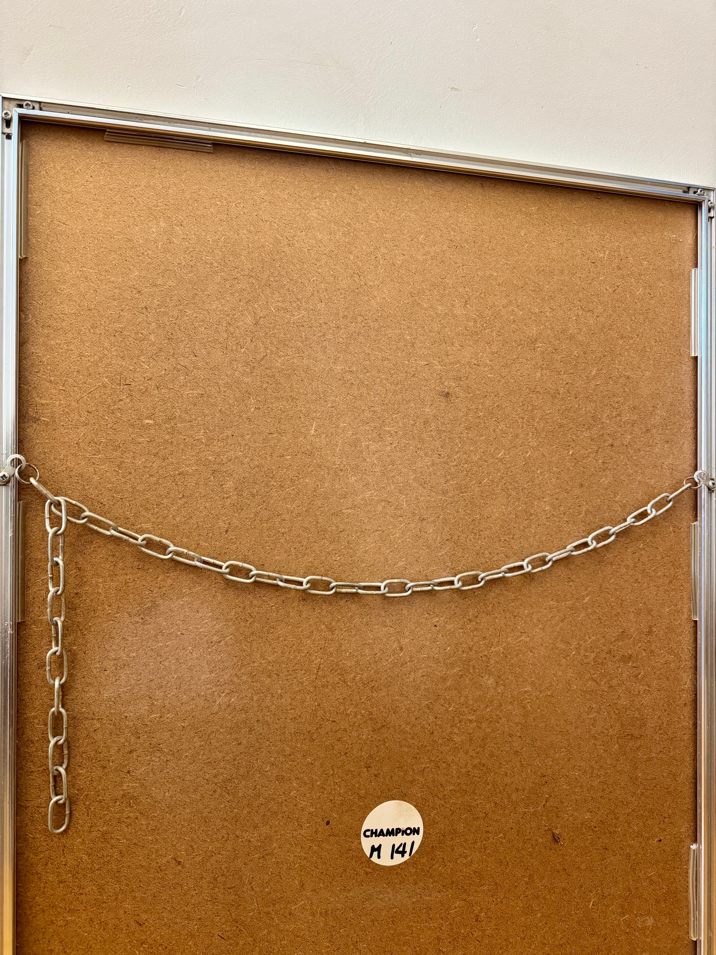 Vintage Champion Mirror with Red and Green Stripes – Made in Australia