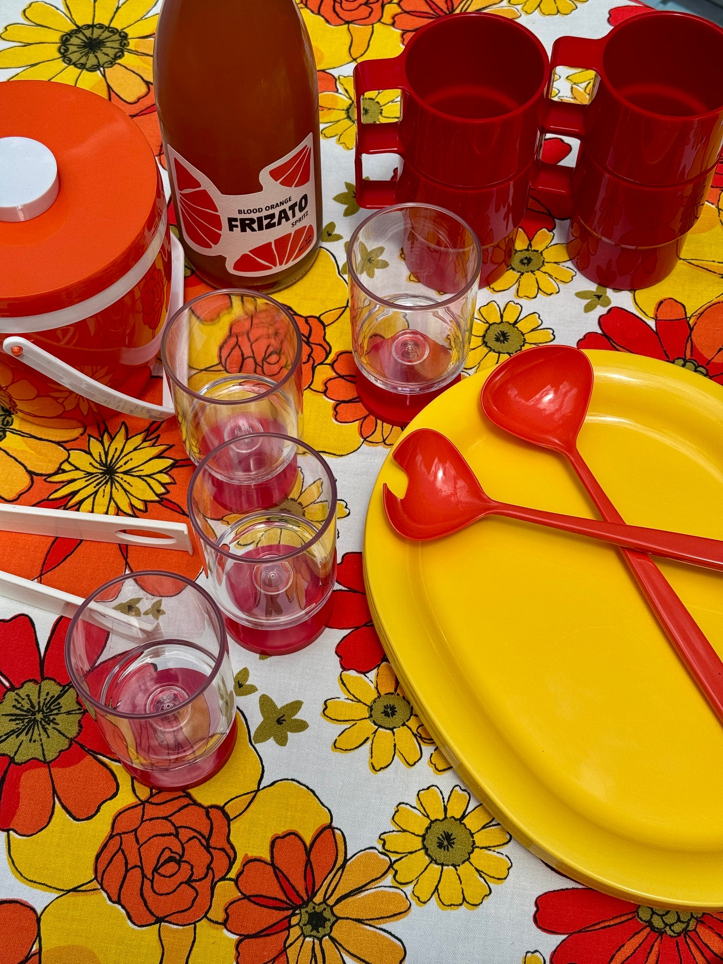 ❤️💛🧡 Red, Yellow & Orange Curated Picnic Set